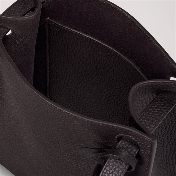 Mulberry Mini Soft Tote Ebony Heavy Grain